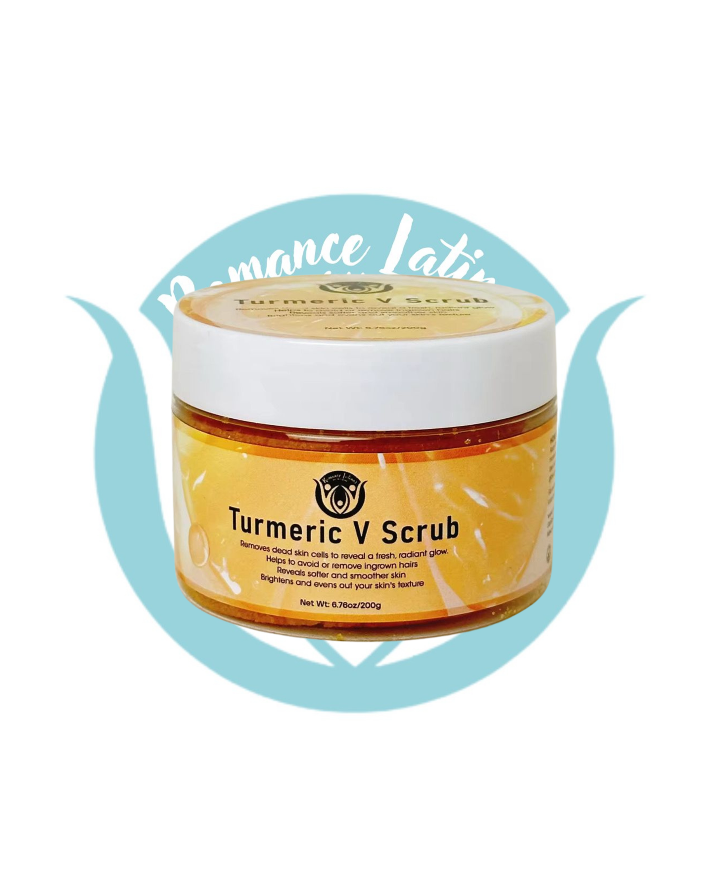 Turmeric V Scrub - Exfoliante Aclarador Íntimo de Cúrcuma