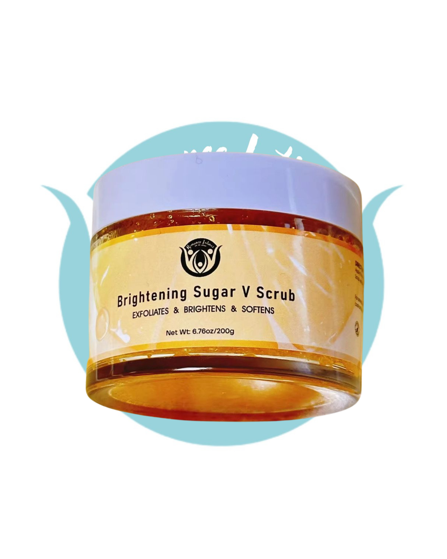 Brightening Sugar V Scrub - Exfoliante Aclarador de Azúcar Íntimo y Corporal