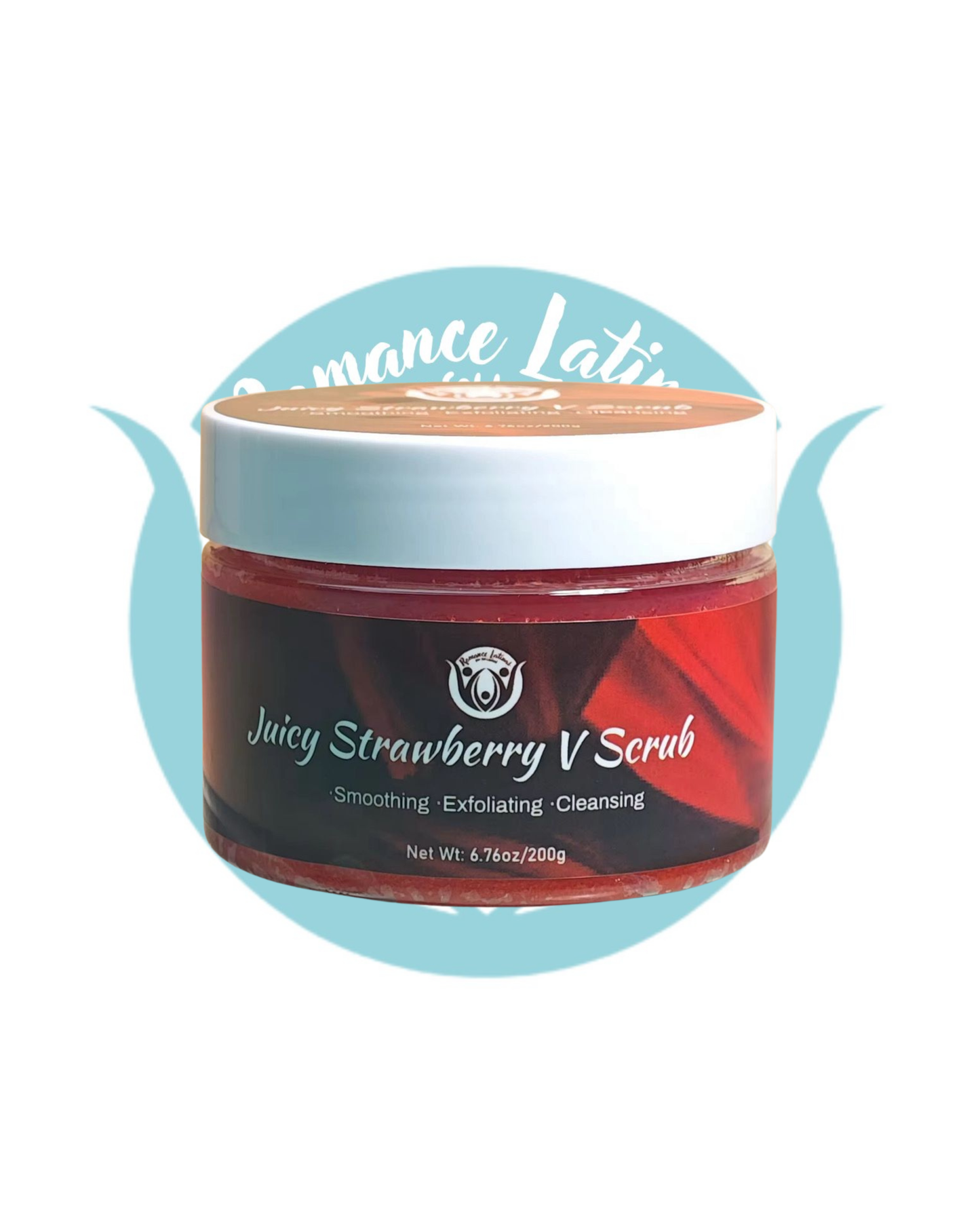 Juicy Strawberry V Scrub - Exfoliante Íntimo y Corporal de Fresa
