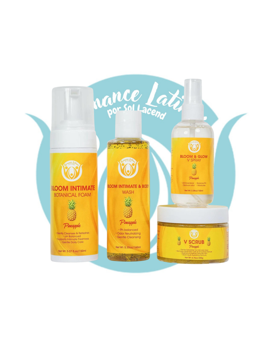 Kit Completo Cuidado Íntimo Pineapple - Rutina de Frescura e Higiene
