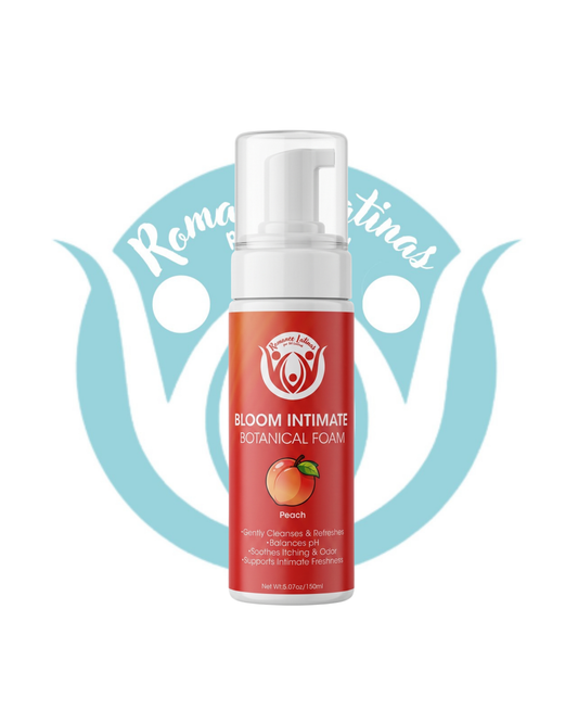 Bloom Intimate Botanical Foam - Espuma Limpiadora Íntima Botánica de Durazno