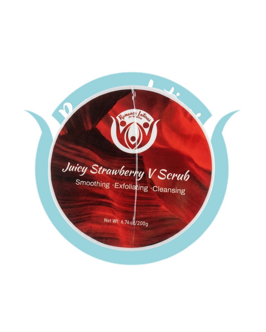 Juicy Strawberry V Scrub - Exfoliante Íntimo y Corporal de Fresa