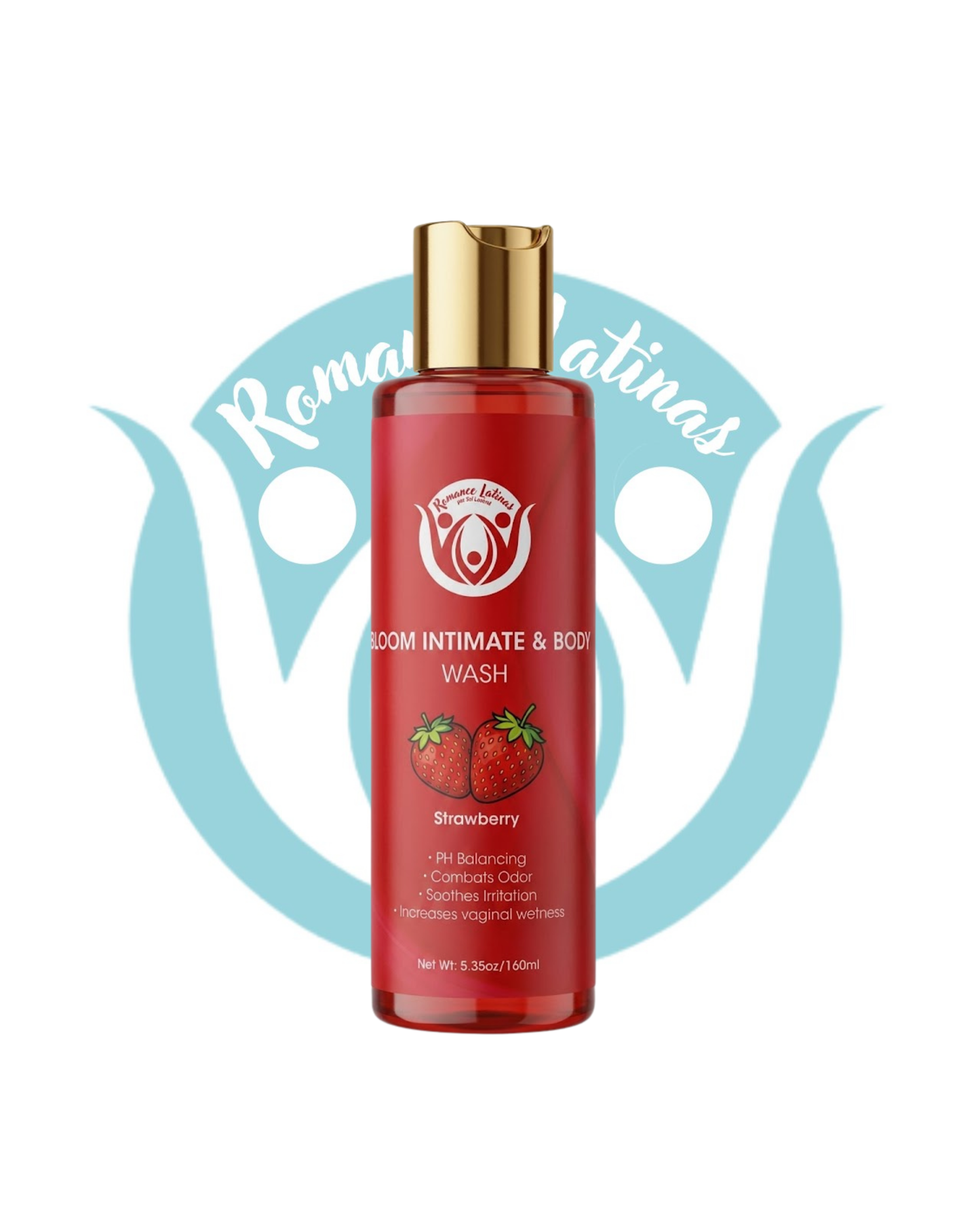 Bloom Intimate & Body Wash - Jabón Íntimo y Corporal de Fresa