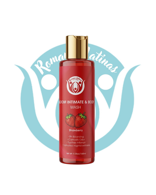 Bloom Intimate & Body Wash - Jabón Íntimo y Corporal de Fresa