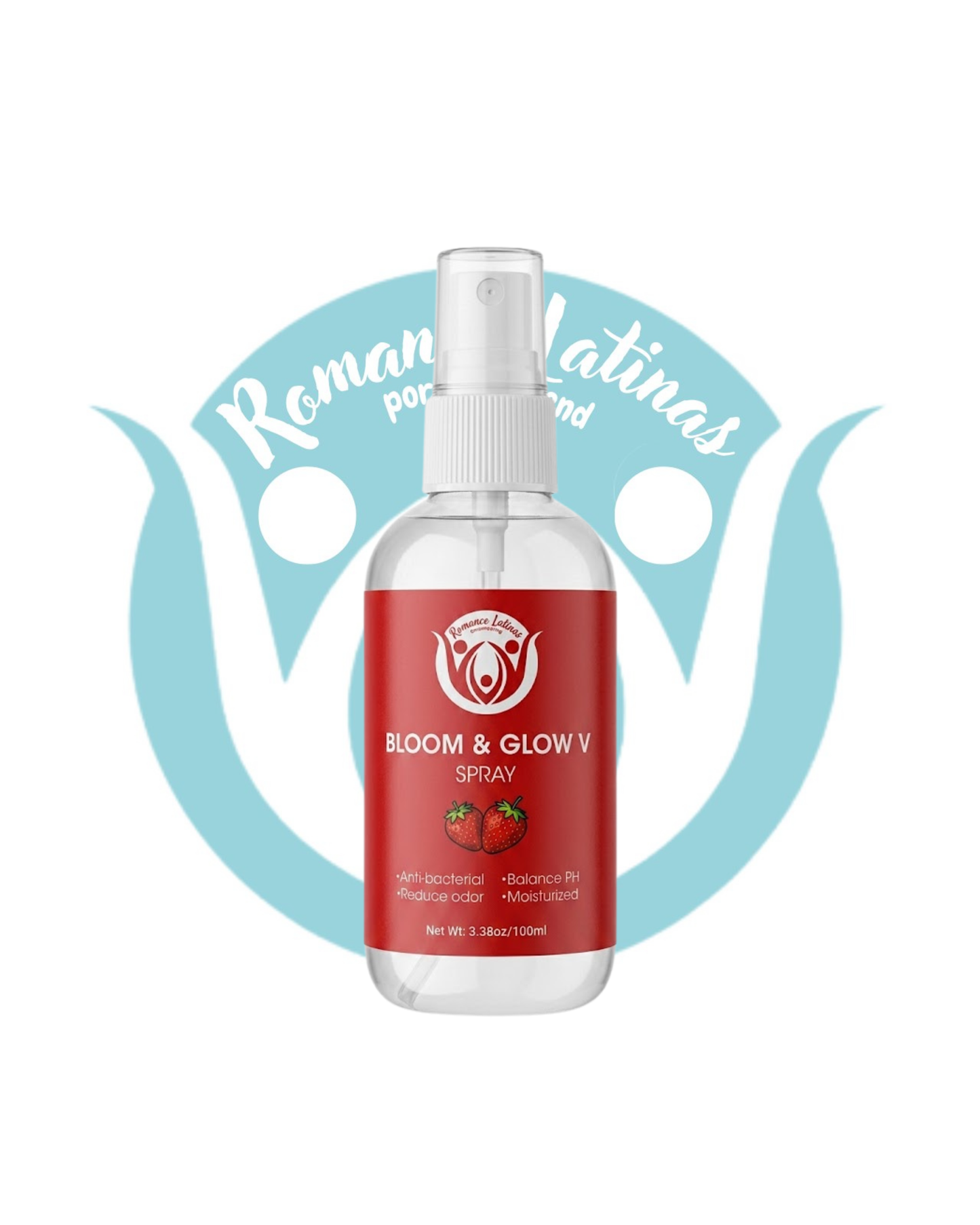Bloom & Glow V Spray - Spray Íntimo Refrescante de Fresa