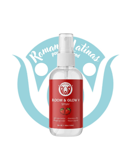 Bloom & Glow V Spray - Spray Íntimo Refrescante de Fresa
