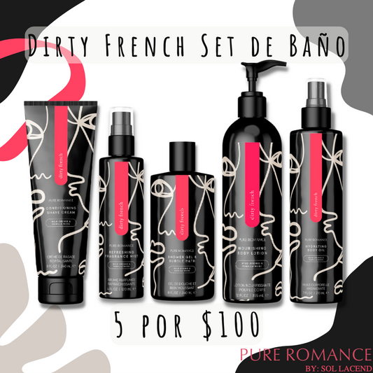 Dirty French - Set de Baño