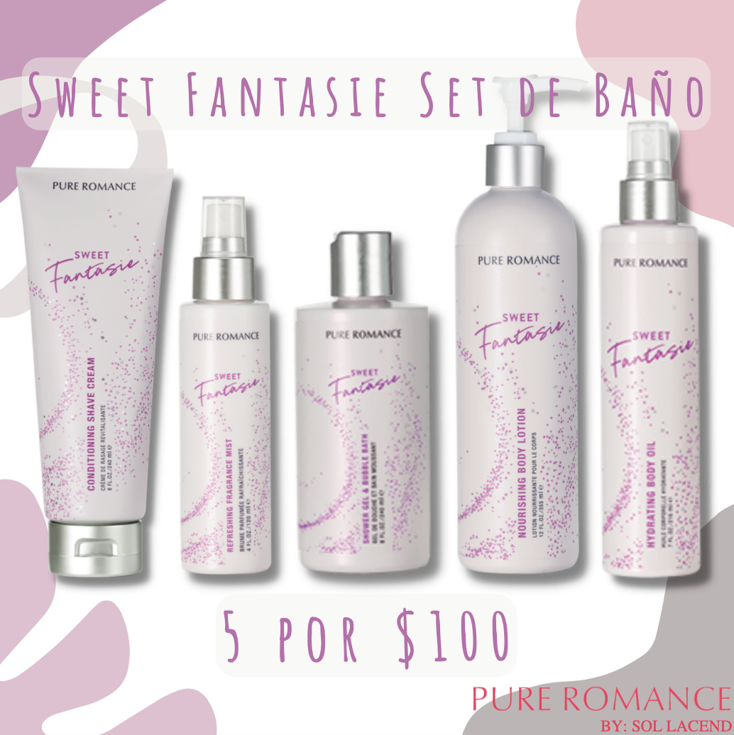 Sweet Fantasie - Set de Baño